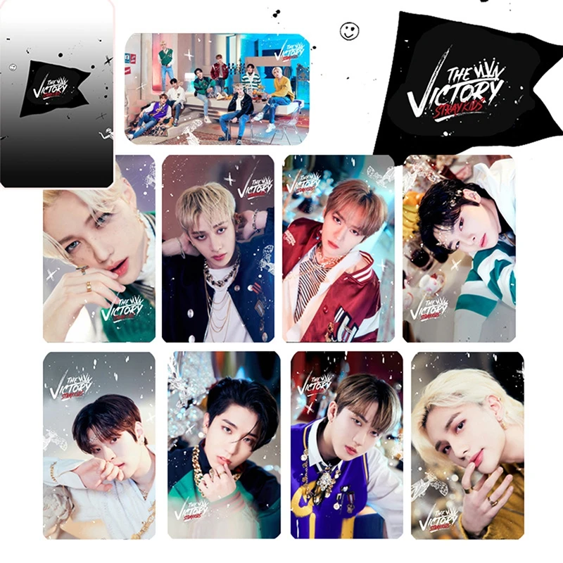 9 шт./компл. Kpop STRAY KIDS новый альбом THE VICTORY Photocards коллекция открыток LOMO открытки для