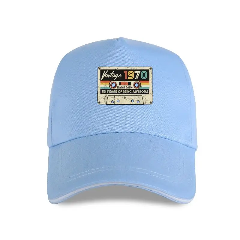 Винтажная бейсболка 1970 сделано в году 50-й день рождения стиле ретро летние