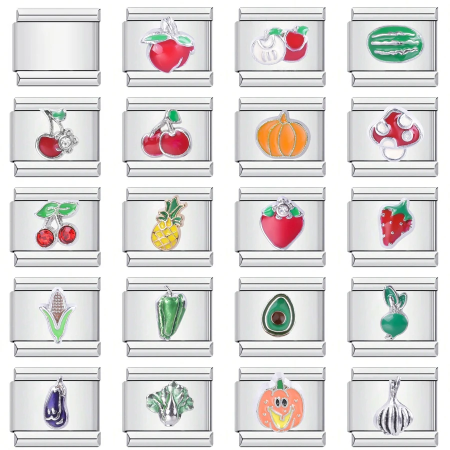 Звенья из нержавеющей стали для браслетов 9 мм