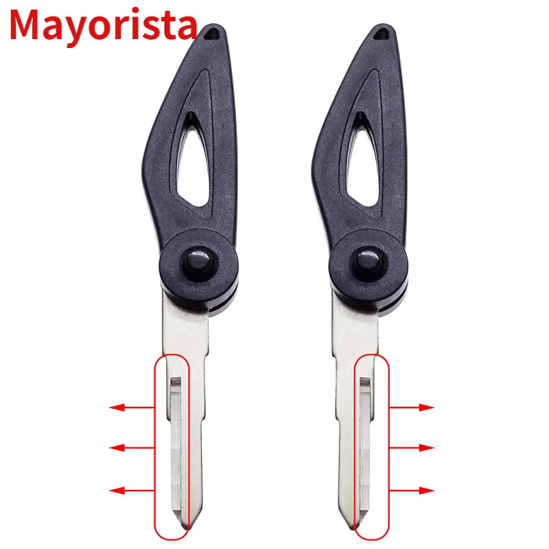 

Mayorista для Kawasaki Универсальный мотоциклетный слот складной ключ правое левое лезвие чистые Неразрезанные складные откидные ключи для Benelli Honda