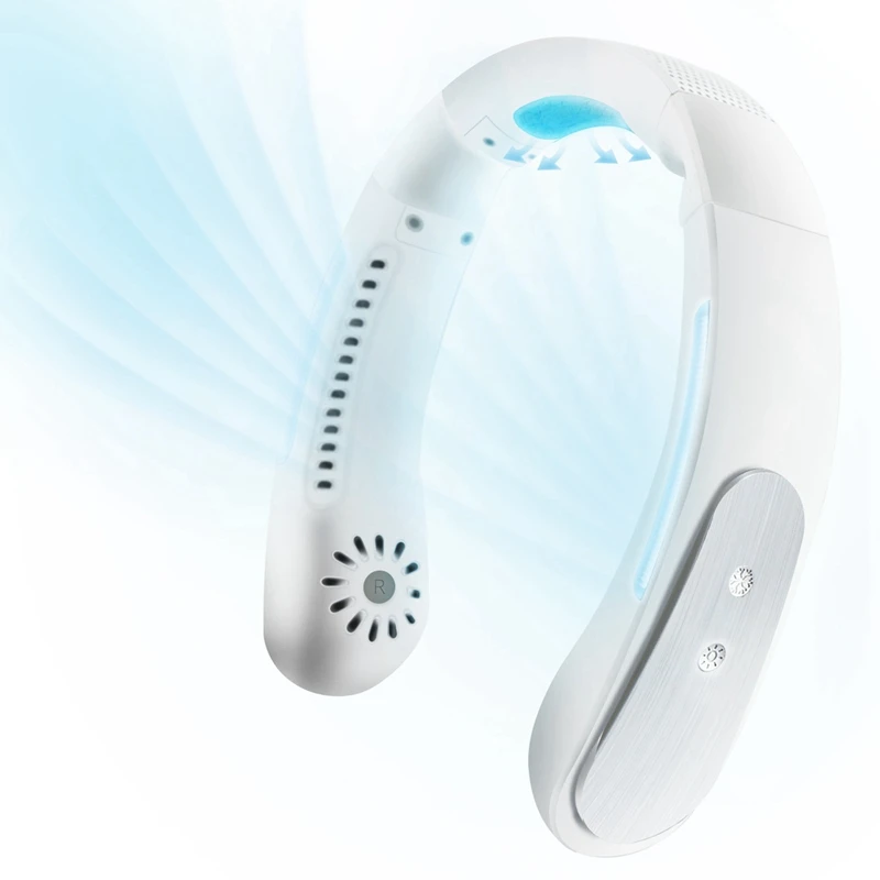 

JFBL горячий портативный кондиционер шейный вентилятор, полупроводниковый шейный охладитель, портативный кондиционер для путешествий, дома, офиса