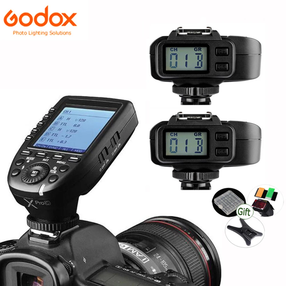 Передатчик Godox XPro-C XPro-N XPro-S TTL + триггер для вспышки с внешней фотографией 2 4G HSS