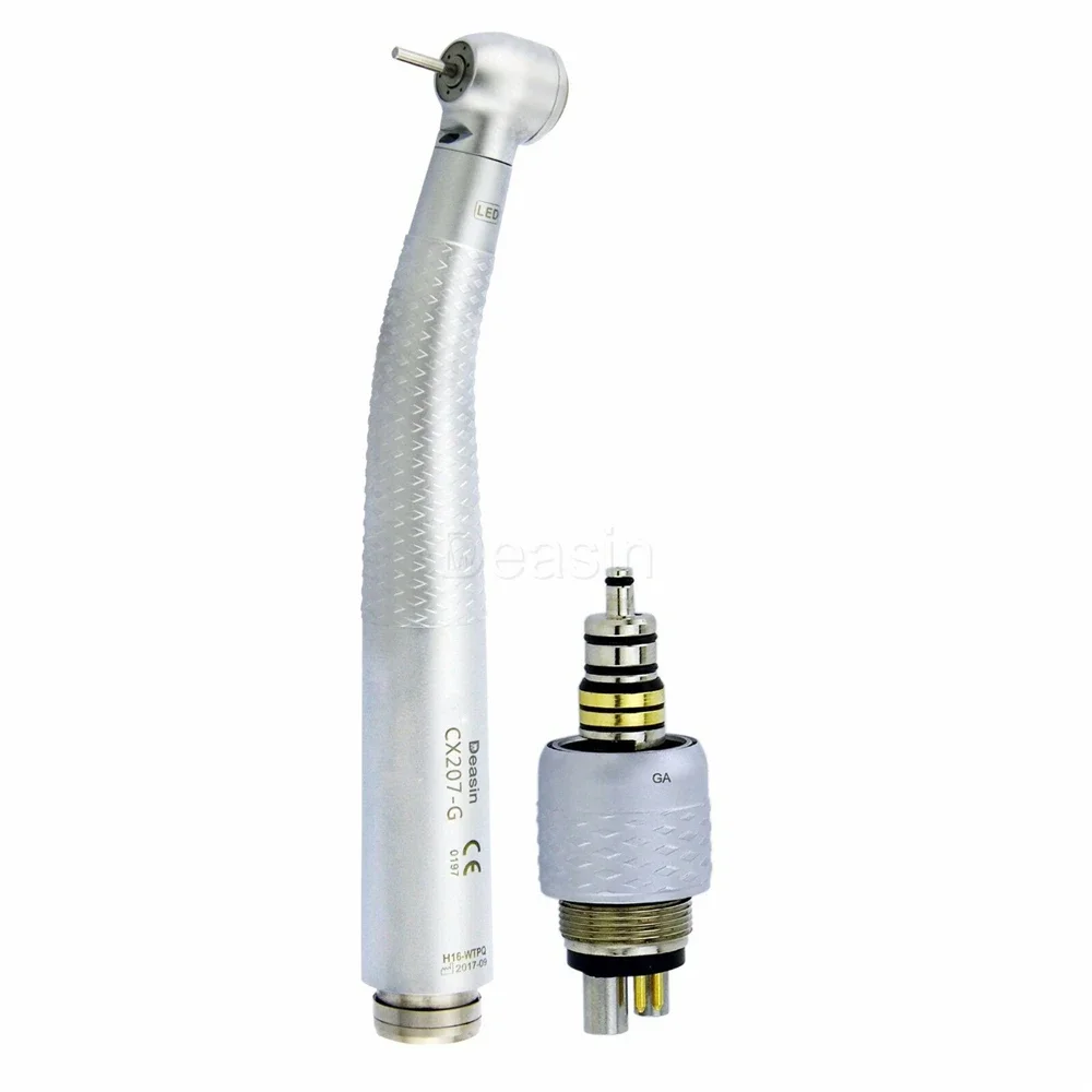 Волоконно-оптический светодиодный наконечник Den tal высокоскоростная турбина для