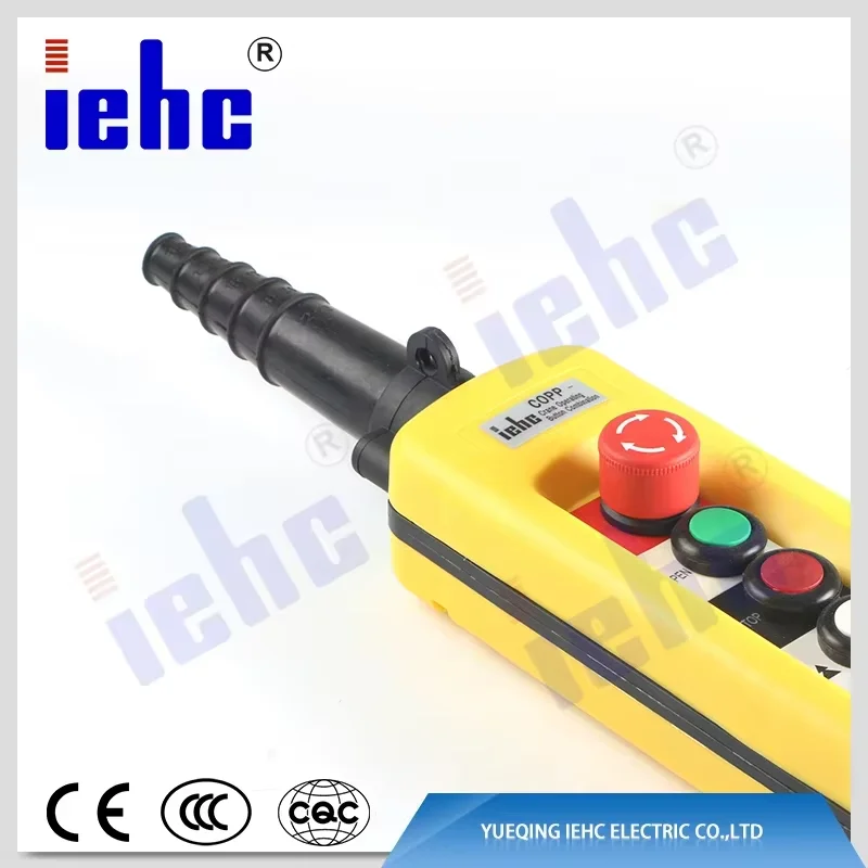 Фото IEHC XAC-A12913 Прямые продажи с фабрики Подвесной контроллер Подъемный переключатель с кнопкой аварийной остановки Водонепроницаемый №2