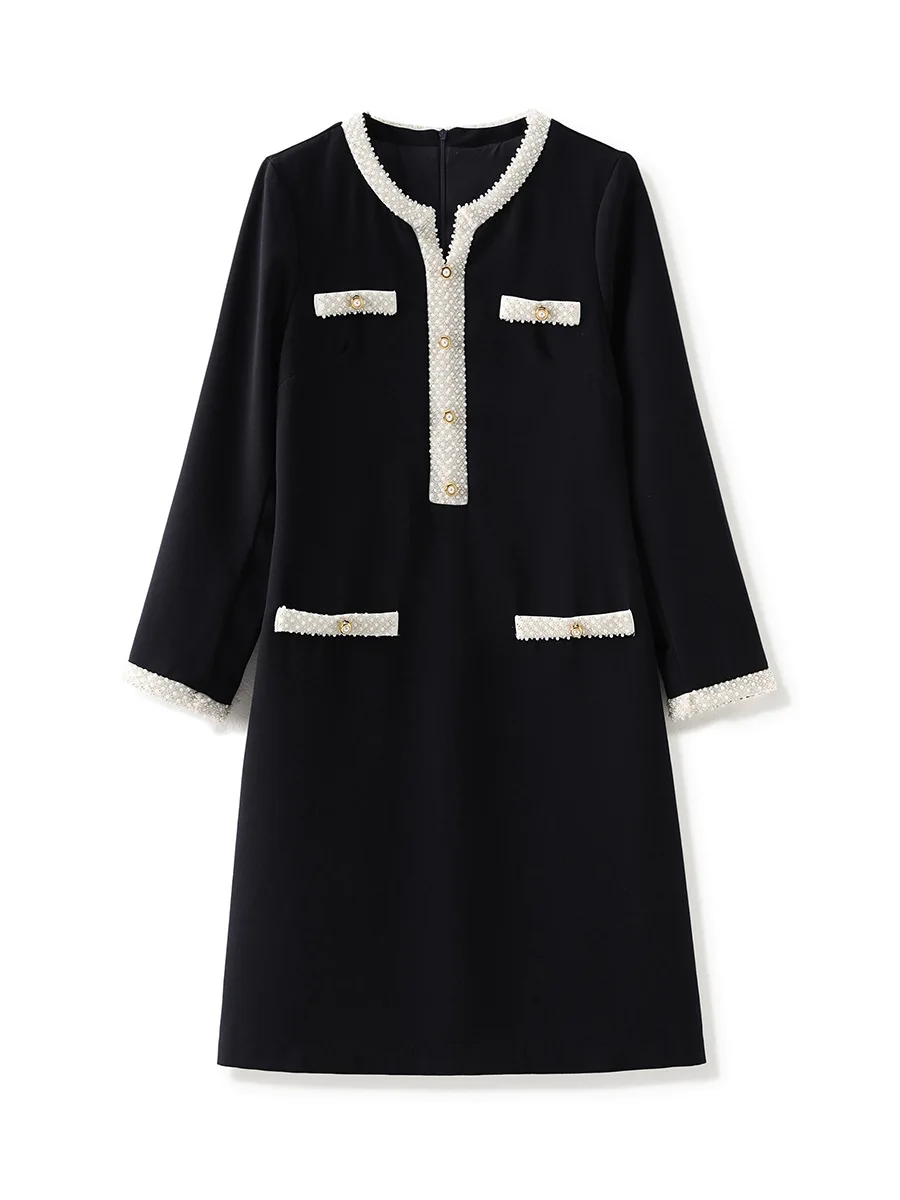 24. Ранняя осень темперамент изящное с длинными рукавами уменьшающее возраст