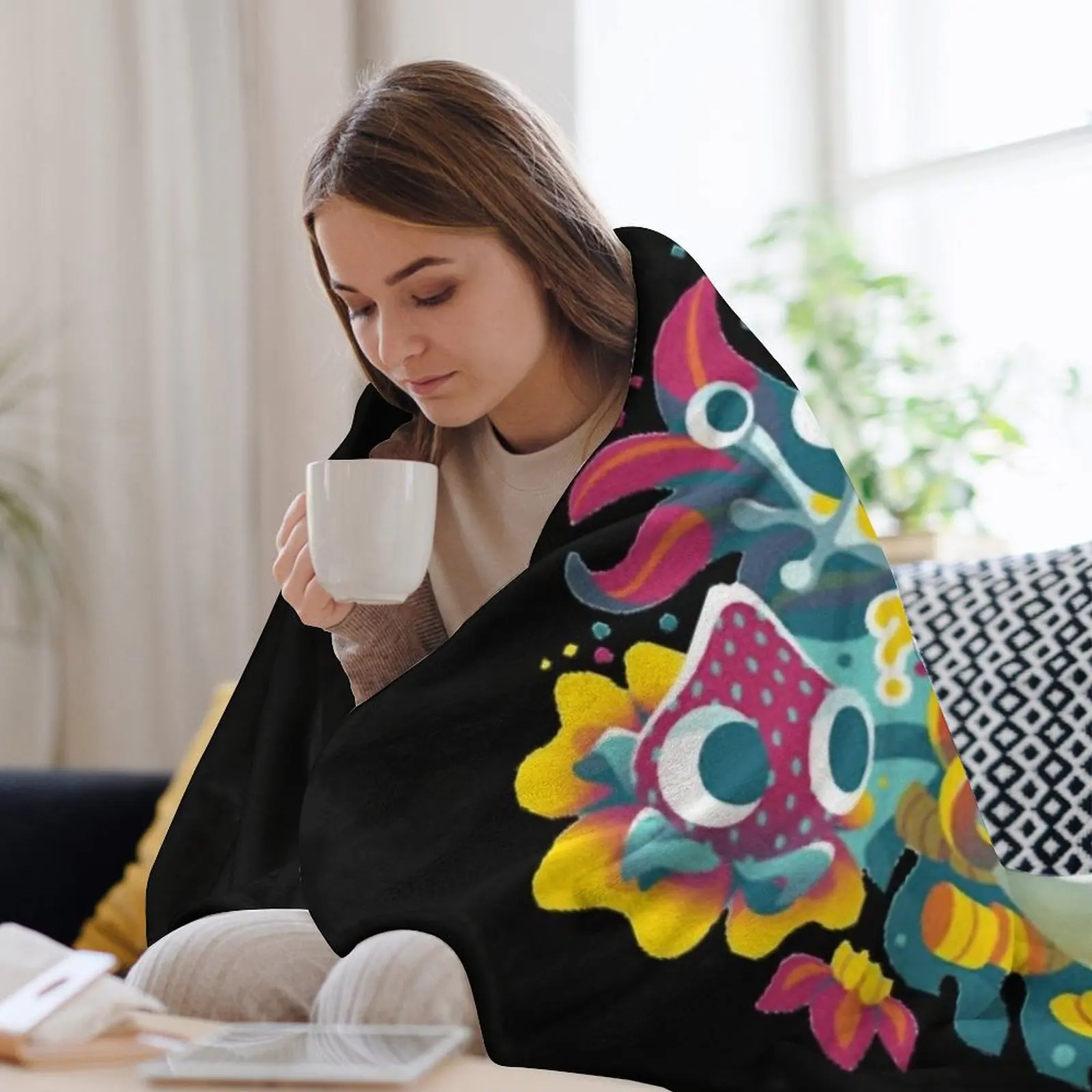 Одеяло Bugsnax Дизайнерские роскошные одеяла St