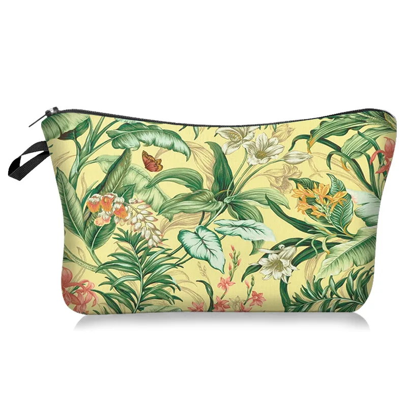 

Новинка, косметичка Morandi, сумка для макияжа с пальмовыми листьями, косметички и чехлы, косметичка, роскошная брендовая косметичка