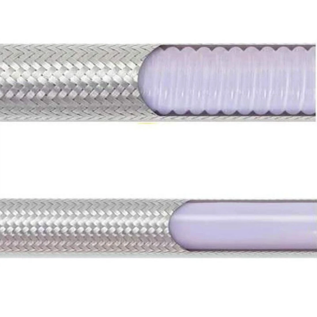 1 м/3 м Плетеный Топливный маслопровод из нержавеющей стали PTFE AN4 AN6 AN8 AN10 AN12