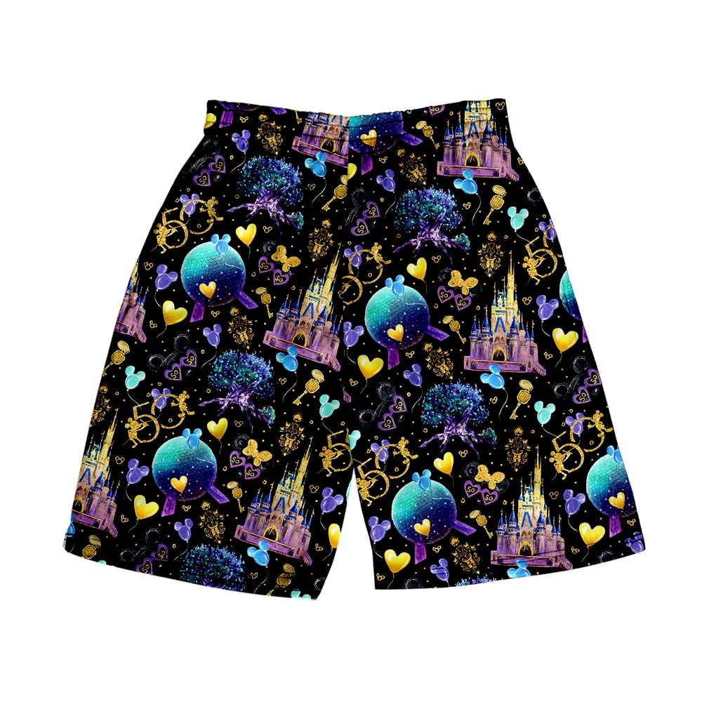 

Beach Shorts Men's and women's clothing 3D digital printing casual shorts Fashion trend couple Pants 3