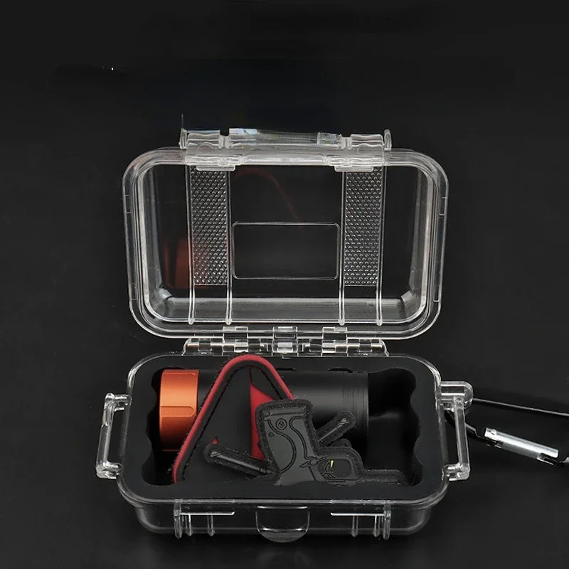 Тактический Защитный ящик из поликарбоната с карабином внешний инструмент для