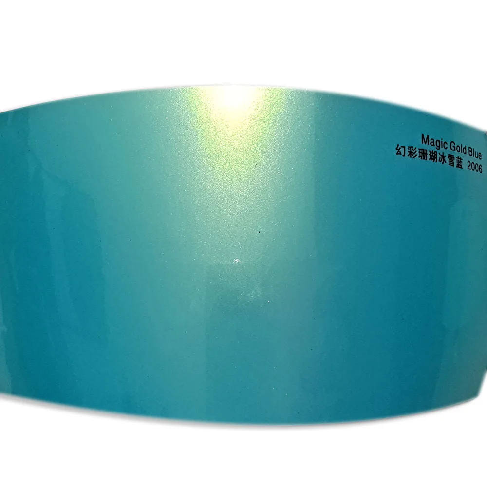 5*56FT Волшебное золото ледяной синий цвет защита от краски обертка из углеродного