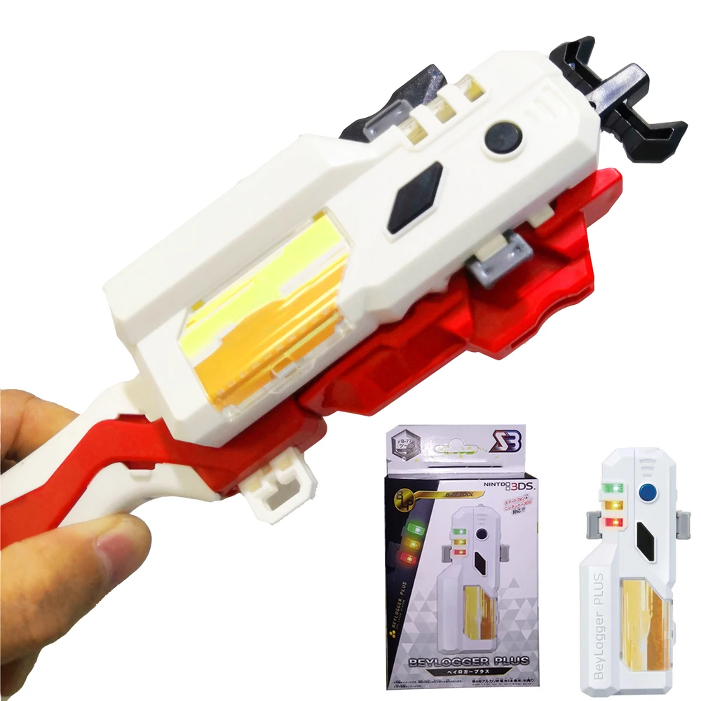 SB Beyblades Burst Grip Launcher Beyblogger Plus with Light and Music Two-way Antenna for Gyro Toys