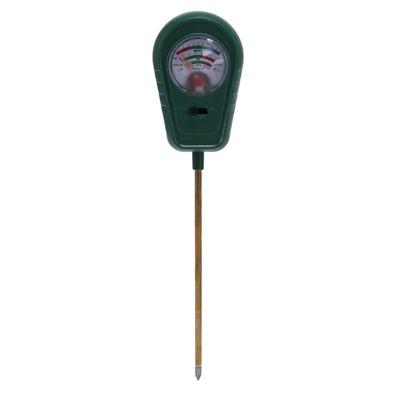 

Анализатор влажности почвы 3 в 1, измеритель PH почвы и плодовитости для садоводства и сельского хозяйства