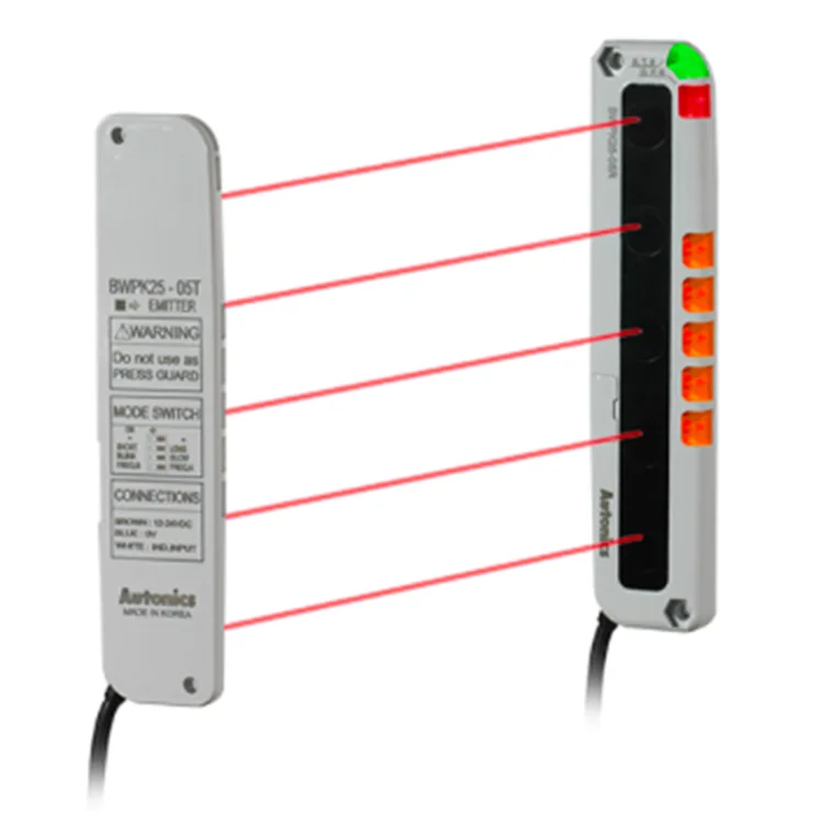 

Autonics BWPK25-05 NPN Through-beam Infrared Area Sensor