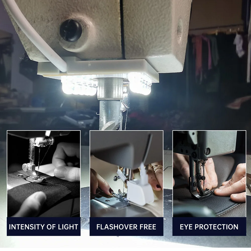 Высокояркая Магнитная Промышленная Швейная Машина Лампа Для Сверлильного