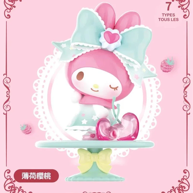 

Sanrio My Melody Afternoon Tea Series Figure Kawaii Anime Model Collection Pvc Statue Doll Action Figure Toys Gift Xmas Gift