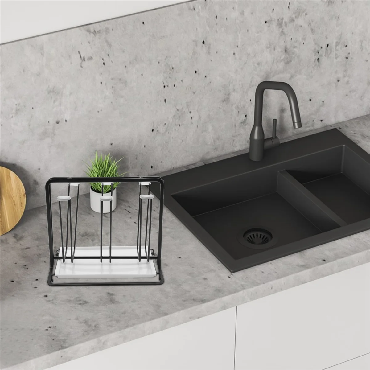 Металлический держатель для посуды с 6 бутылками подставка капель сосудов