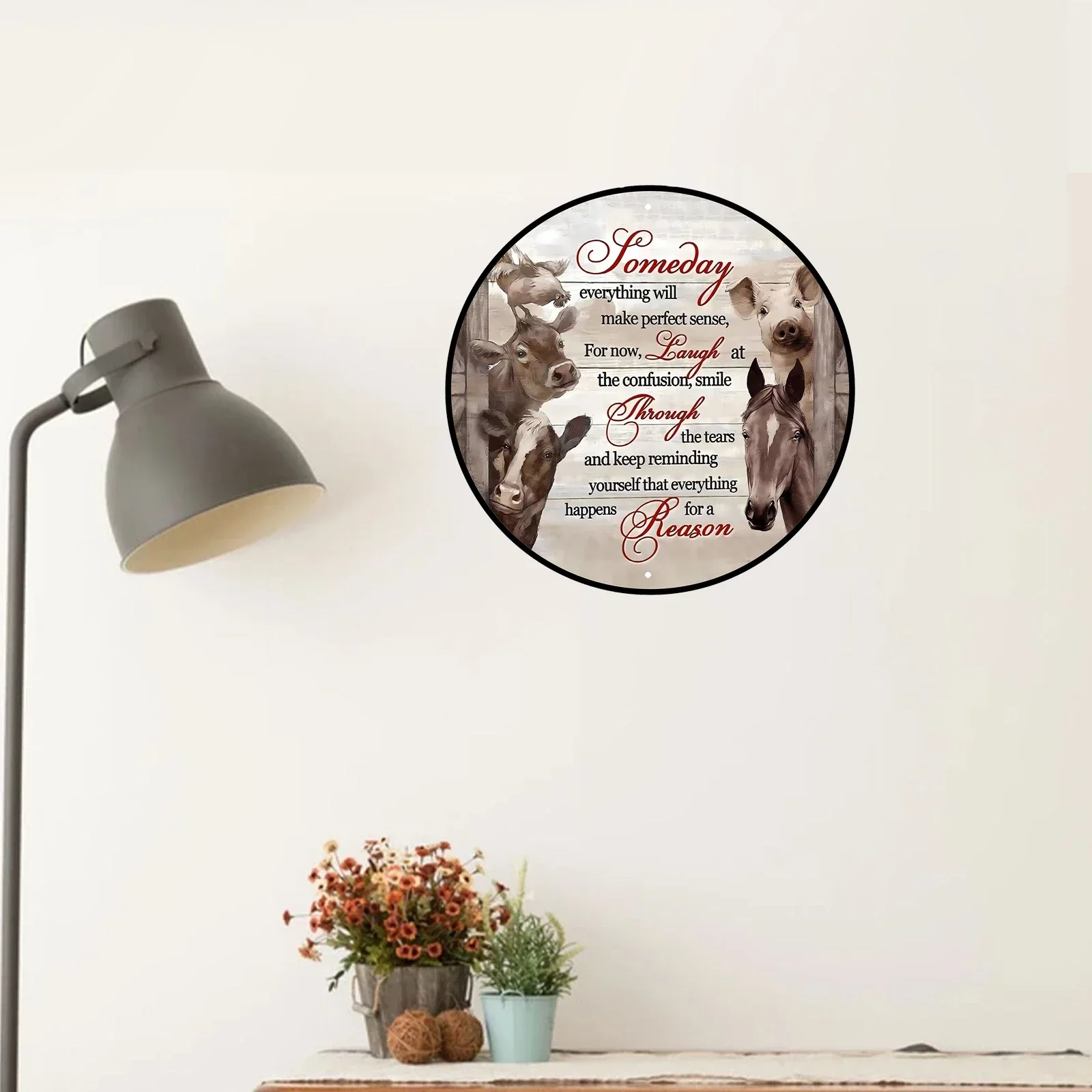 1 шт. металлические алюминиевые панели в стиле ретро