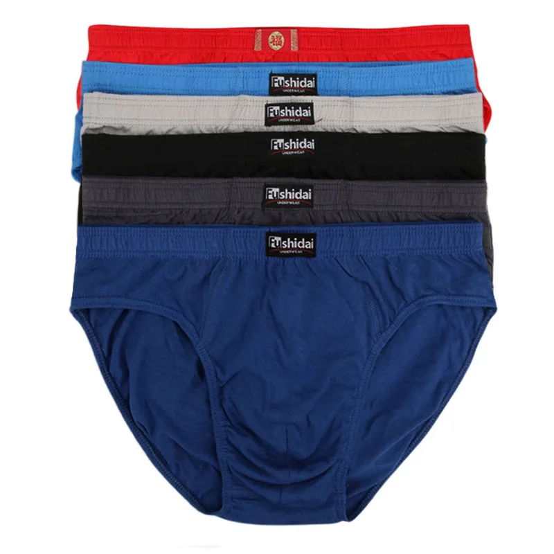 7pcs/Lot Men Briefs 100% Cotton Men's Underwear Male Briefs Underpants for Men Panties Men Underwear Briefs New Comfortable 2022