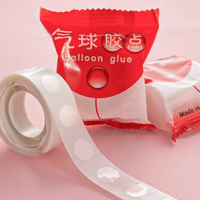

100/300pcs Balloon Attachment Glue Dot Balloons Dispensing Ceiling Or Wall Stickers Birthday Party Wedding Decoration Supplies