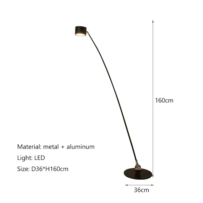 

SANDYHA LED напольный торшер черный