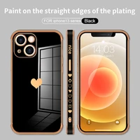 luxury plating protection phone case for iphone 13 12 11 pro max 12 mini x xr xs max 7 8 plus se 2020 13 pro max soft cover case