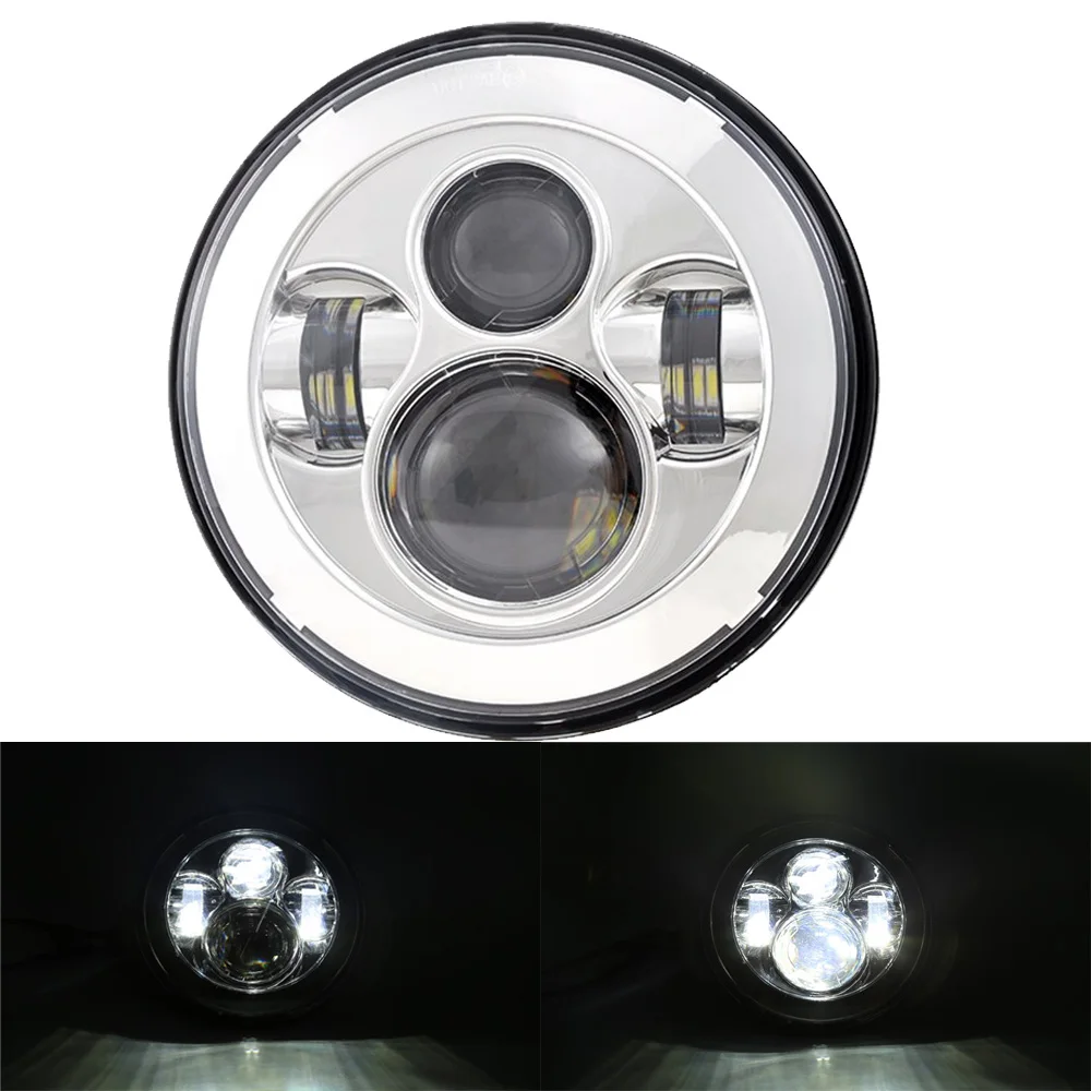 

Передняя светодиодная фара для электроскольжения Softail Touring glasses 7 дюймов с противотумансветильник светом 4,5 дюйма + передсветильник фасветодиодный для мотоцикла 7 дюймов s