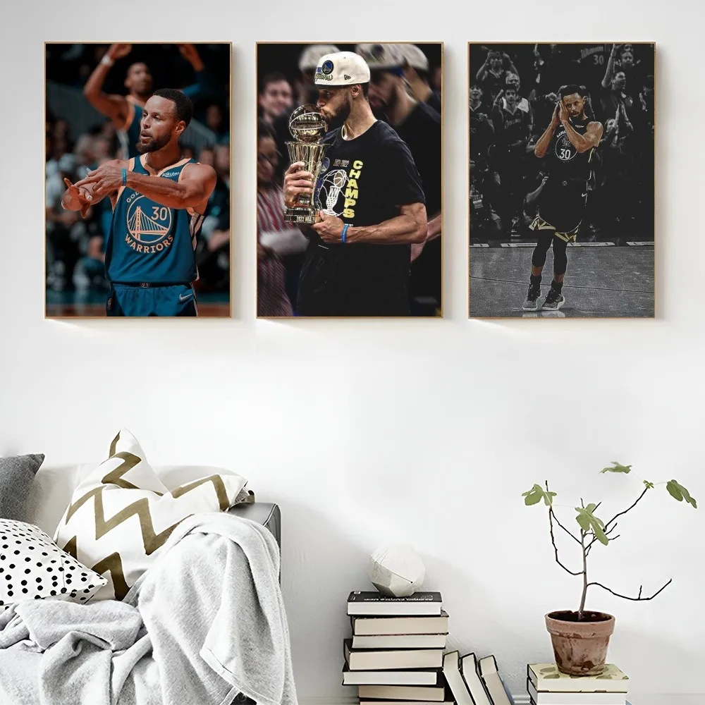 1 шт. плакат Стивена карри самоклеящаяся искусство Настенный декор для кофейни