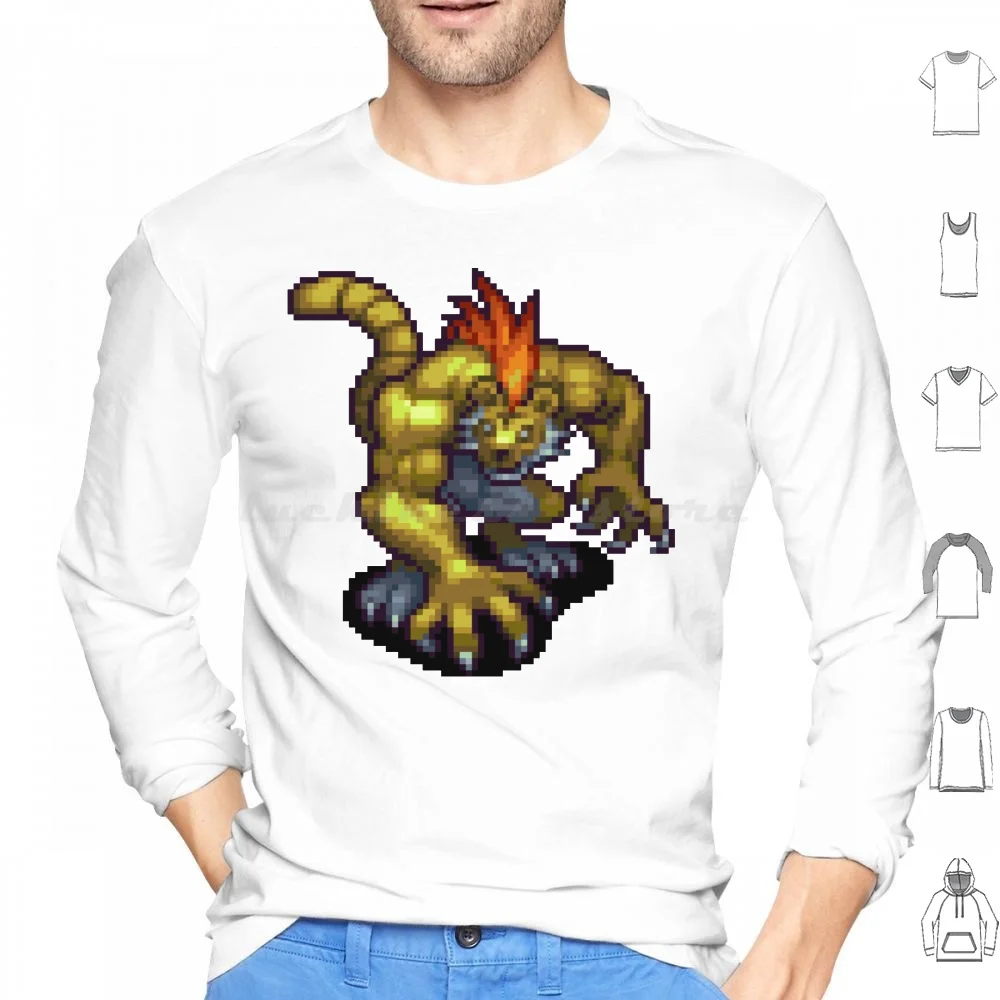 Weretiger дыхание огня 3 Iii Толстовка хлопковая с длинным рукавом трансформер Werelion Cat