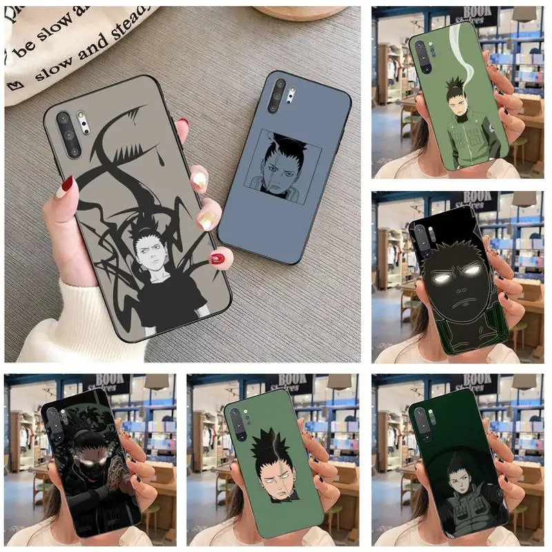 

Naruto Shikamaru Phone Case For Samsung Galaxy Note20 ultra 7 8 9 10 Plus lite Samsung M21 M31S M30S M51