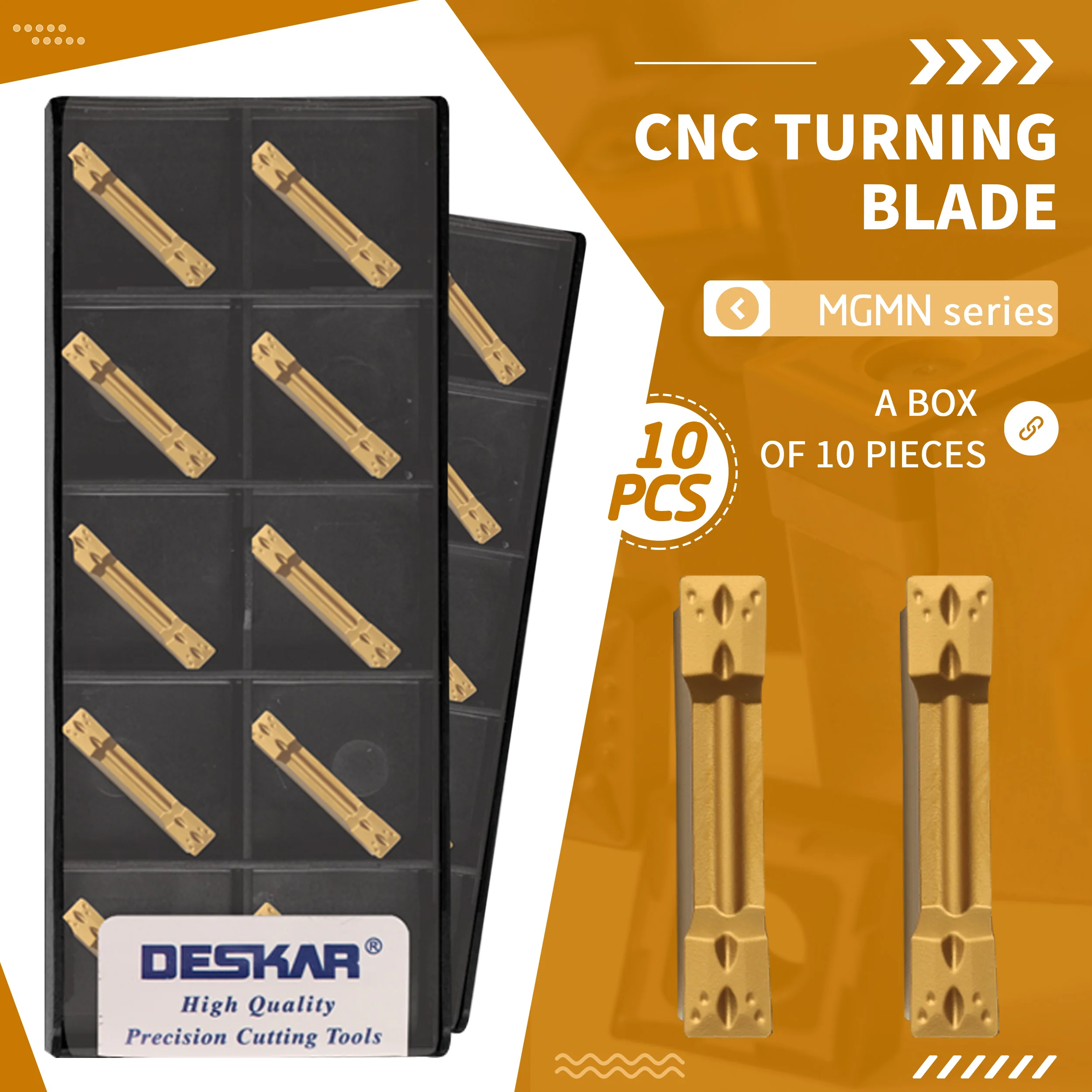 

MGMN300-M LF6018 MGMN400 MGMN500 CNC Lathe Tools Turning Groove Blade Carbide inserts Smooth Chip Evacuation Machining Cutting
