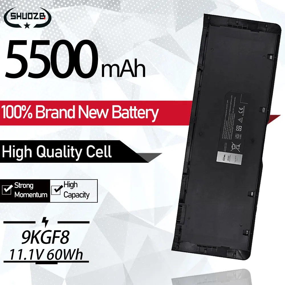 Новый аккумулятор 9KGF8 XX1D1 7HRJW для ноутбука Dell Latitude 6430U E6430U E6510U 312-1425 312-1424, замена 6fntv TRM4D 7xhvm 11,1 В