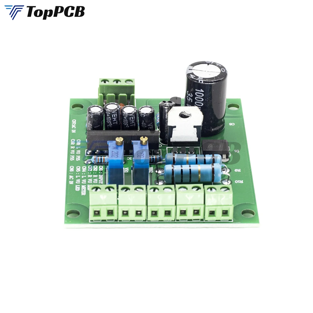 Плата драйвера аудиометра уровня 9-12 В постоянного тока + 2 шт. измеритель