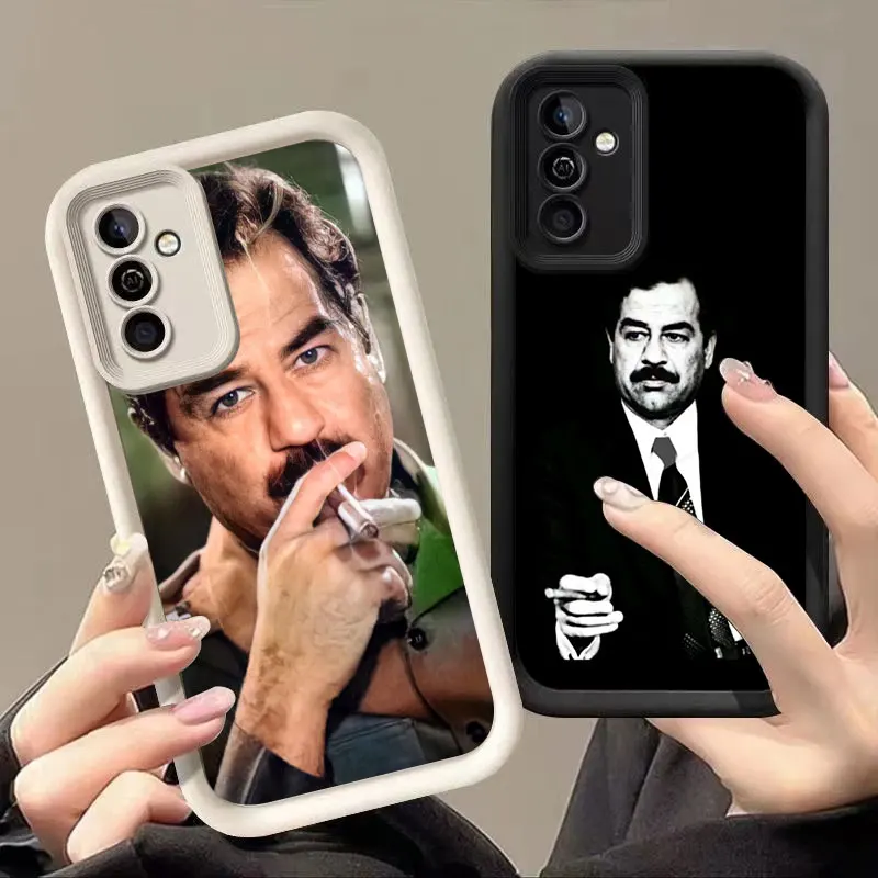 Saddam Hussein Iraq Arabic Soft Silicone Phone Case For Samsung Galaxy S20 S21 S23 FE S22 S24 Plus Ultra Note 20