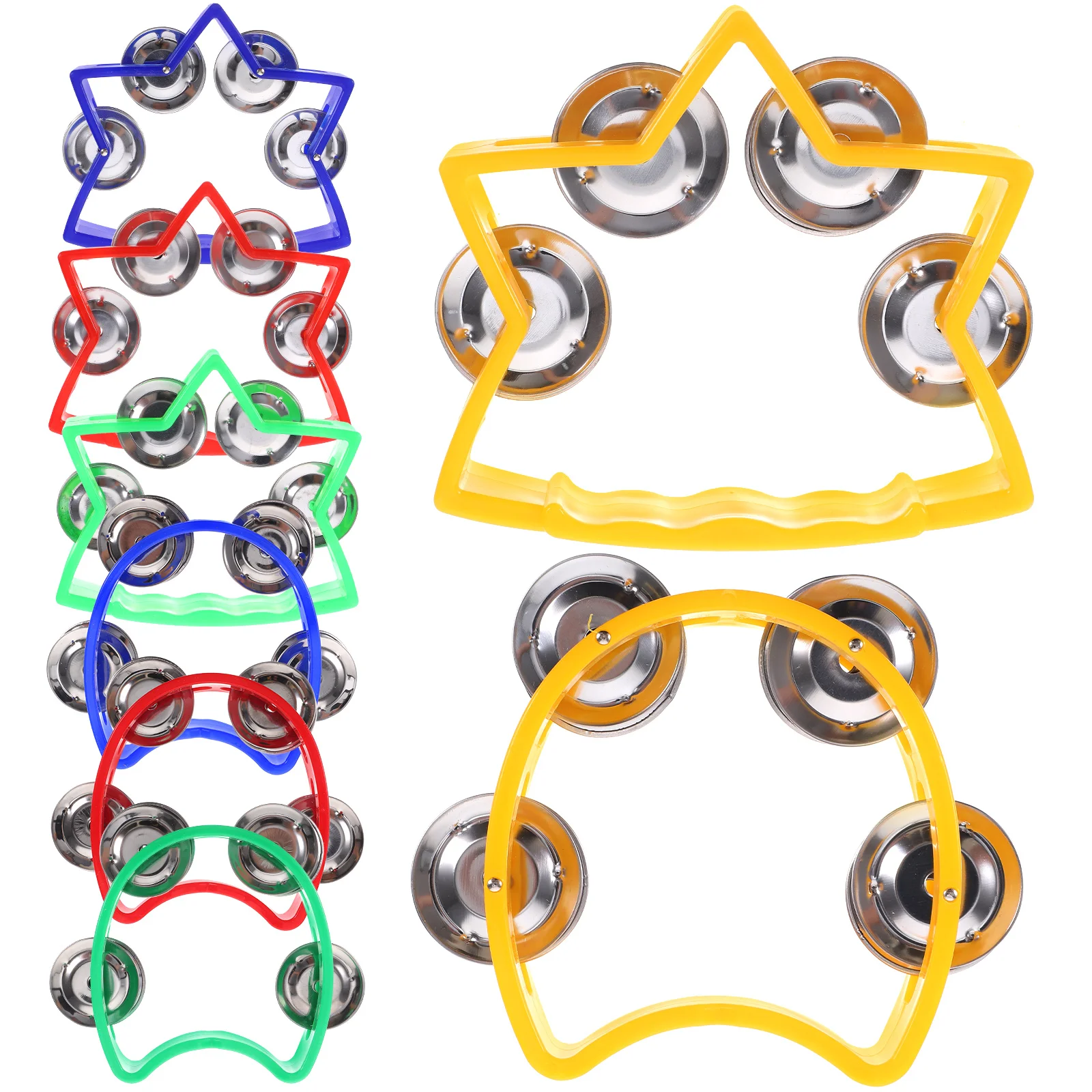 

8 pcs Shaking Bells Hand Bells Musical Instruments Bells Kids Hand Shaking Bells Children Shaker Bells