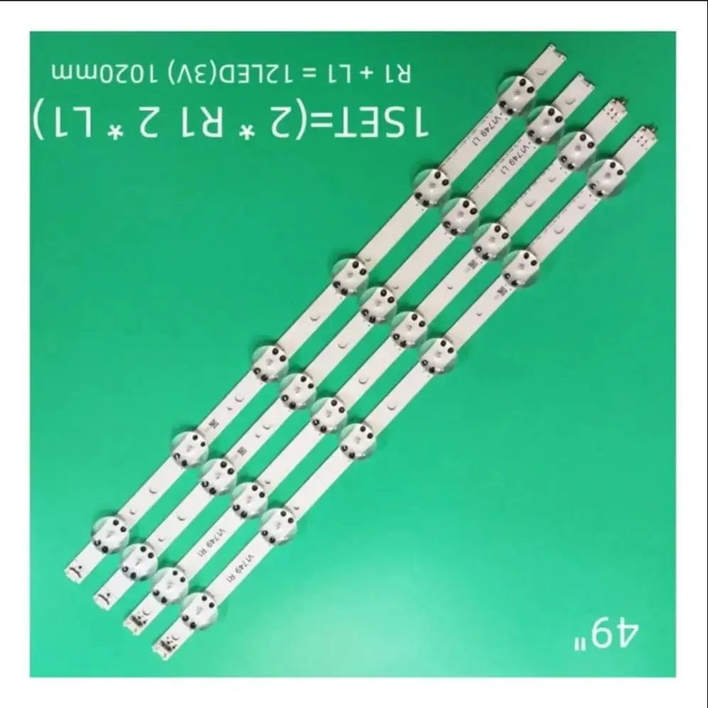 Светодиодная лента для телевизора 49UJ710V 49UJ675V 49UJ6560 49LJ614V 49UJ6525 49UJ6585 49UV340C 49UJ6565 49UJ651V