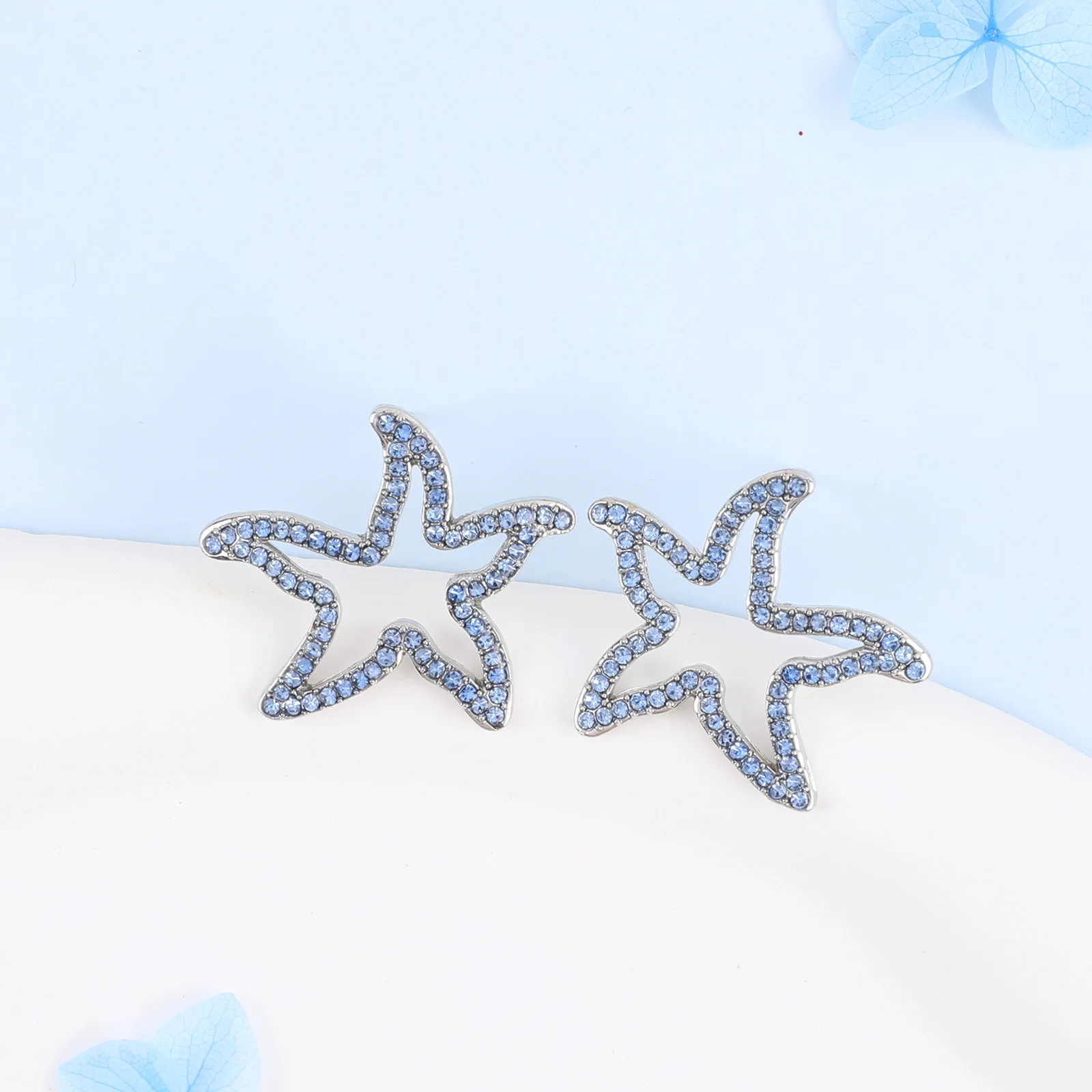 Makersland Серьги-гвоздики со звездами из нержавеющей стали модные ювелирные