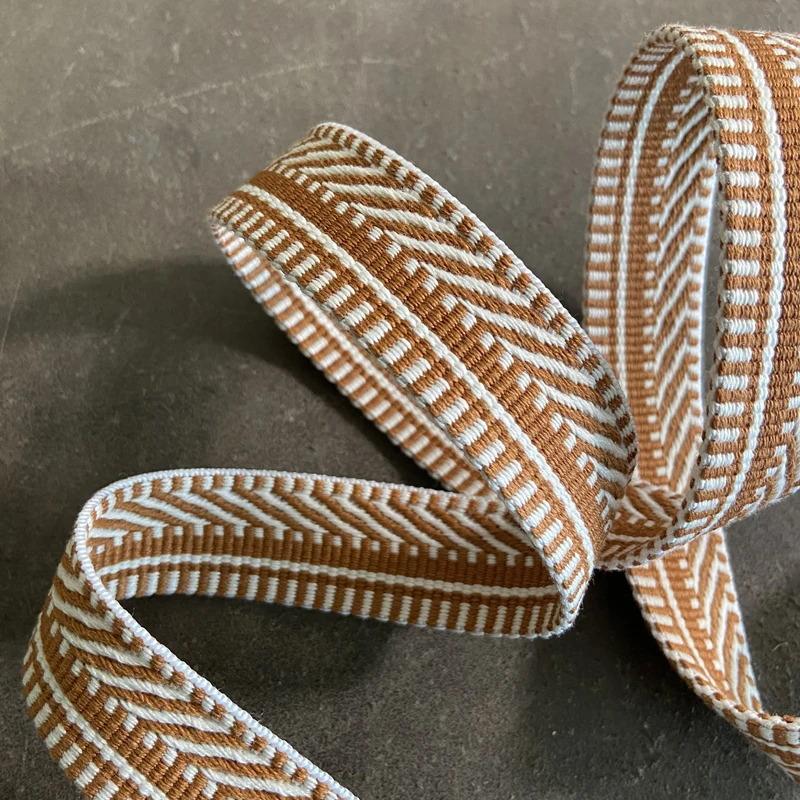 Evelyn Bag With Shoulder Strap Color Woven Canvas Shoulder Strap All-match Leather Diagonal Bag Strap Accessories