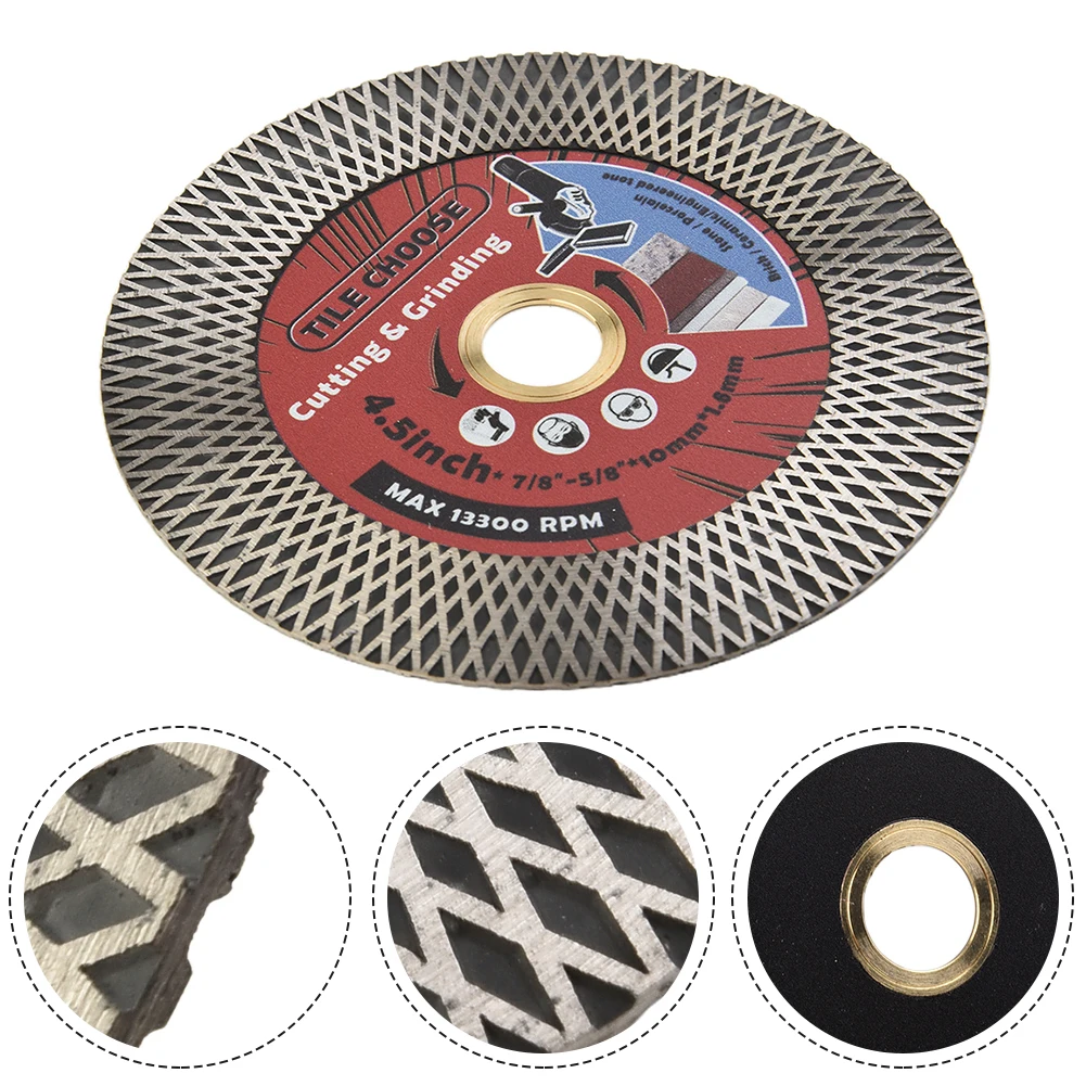 

Turbo Diamond Saw Blade Angle Grinder Diamond Saw Blade Granite Marble Cutting Disc Porcelain Tile Ceramic Blades Rotory Tool