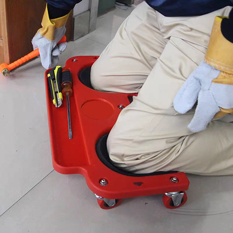 

Защитный наколенник на колесиках со встроенной пенопластовой подкладкой на платформу, укладка плитки или винила, авторемонт, защита коленей