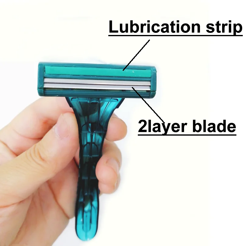 Бесплатная быстрая доставка одноразовая многоразовая 3-слойная Бритва для