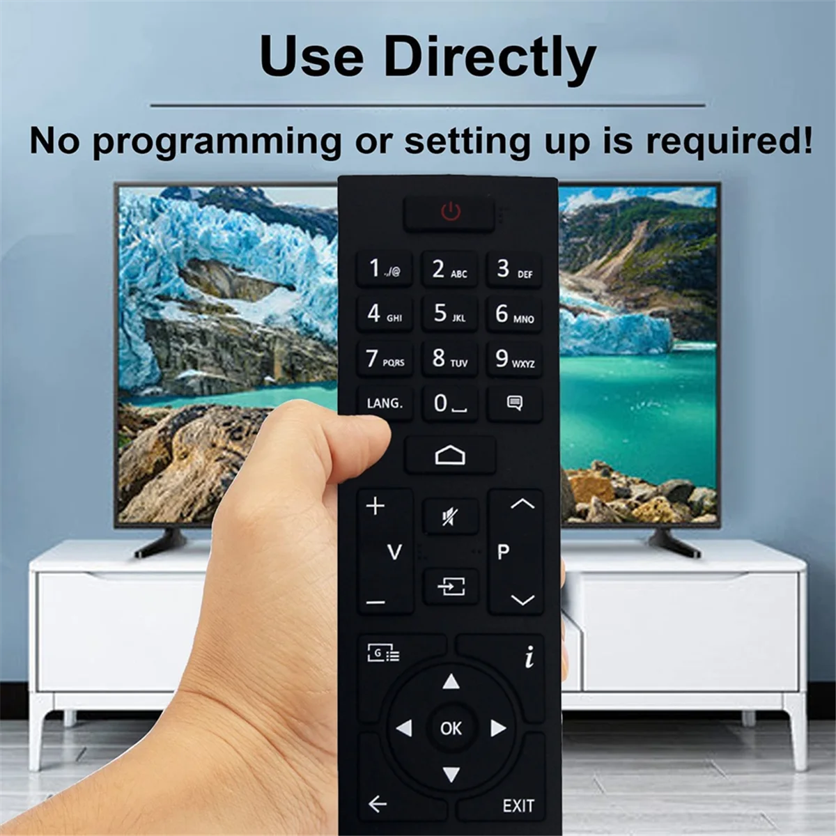 Пульт дистанционного управления для Toshiba TV 24WA2063DA 32WA2063DA 43UA2063DA 49UA2063DG 50HAK6151 55UA2063DG