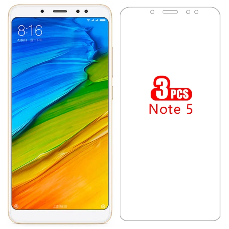 чехол для xiaomi redmi note 5 защитная пленка экрана закаленное стекло на readmi not5 защитный