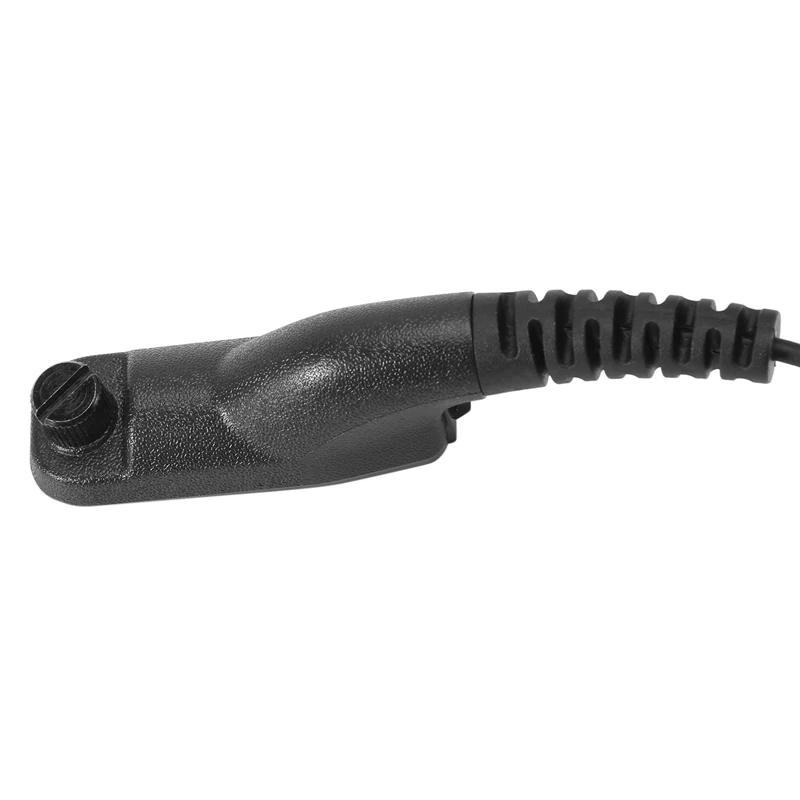 

D Shape Soft Ear Hook Earpiece For Motorola Xir P8268 Black