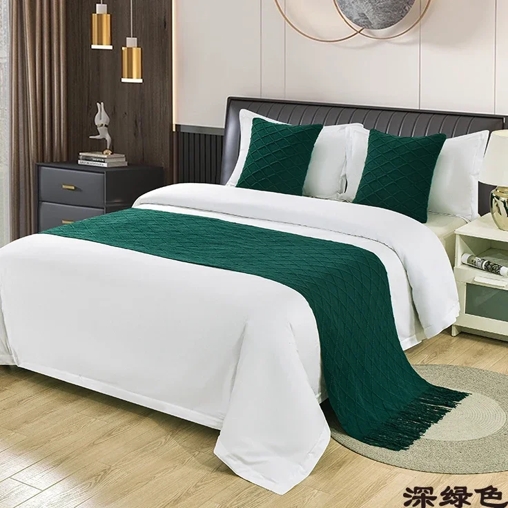 

Дорожка для кровати из полиэстера/хлопка