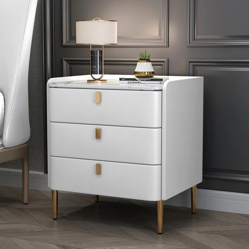 

Modern Wooden Luxury Nightstands Storage Drawers Storage Super Narrow Night Table Dresser Mesa De Cabeceira Bedroom Furniture