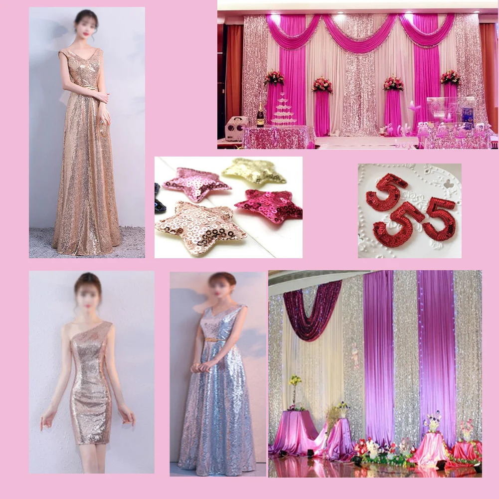 Сетчатая ткань с блестками |