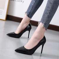 womens high heels red sole sexy pointed womens shoes 10 5cm pumps wedding dress shoes red high heels plus size women shoes 44