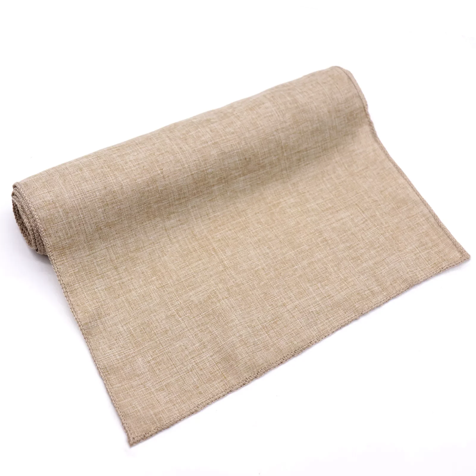 

Gray Khaki Rustic Imitation Linen Table Runner Modern for Home Party Christmas Decorations Camino De Mesa Navidad Decoración