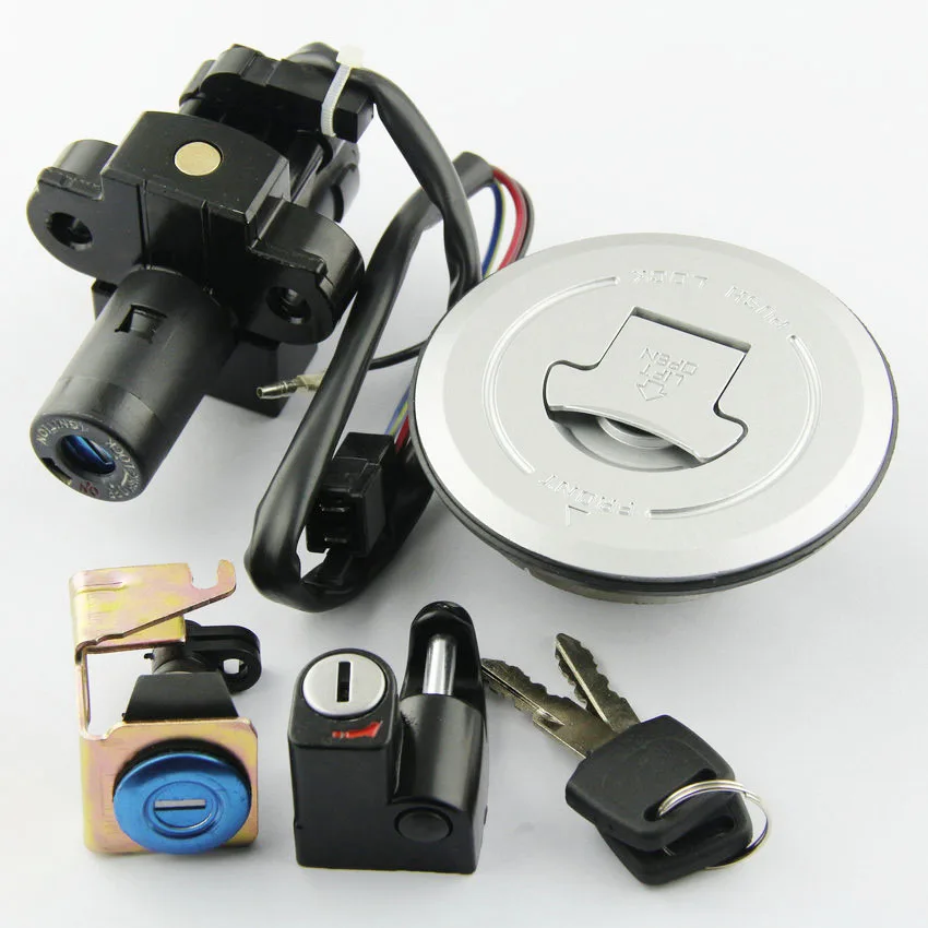 Комплект топливных крышек для мотоцикла переключатель зажигания Honda VTR250 MC33 1998 1999